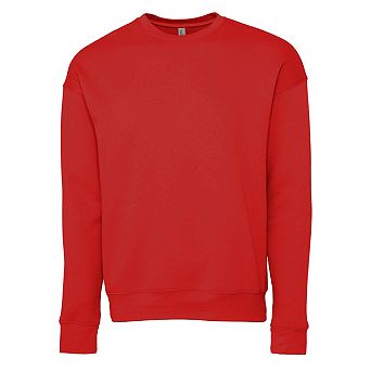 Bella + Canvas Adults Unisex Drop Shoulder Sweatshirt