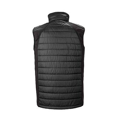 Result Mens Black Compass Padded Soft Shell Gilet