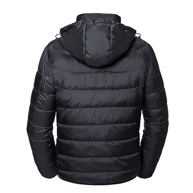 Russell Mens Nano Hooded Padded Jacket