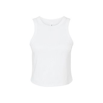 Bella + Canvas Womens/Ladies Micro-Rib Racer Tank Top