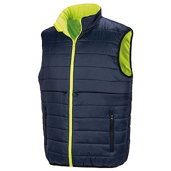 Result Safeguard Mens Reversible Soft Padded Safety Gilet