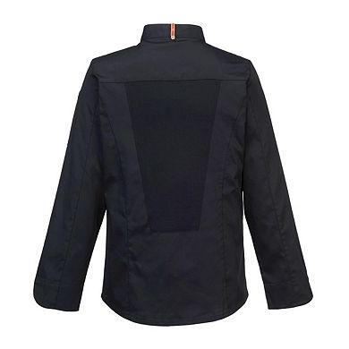 Portwest Mens C846 Pro Air-Mesh Long-Sleeved Chef Jacket