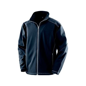 Result Work-Guard Mens Treble Stitch Soft Shell Jacket