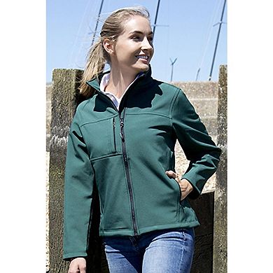 Result Womens Softshell Premium 3 Layer Performance Jacket (Waterproof Windproof & Breathable)