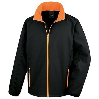Result Core Mens Printable Soft Shell Jacket