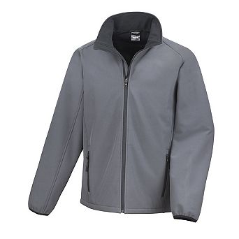 Result Core Mens Printable Soft Shell Jacket