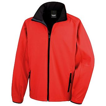 Result Core Mens Printable Soft Shell Jacket