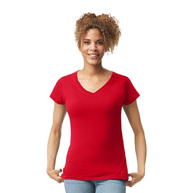 Gildan Womens/Ladies Softstyle V Neck T-Shirt