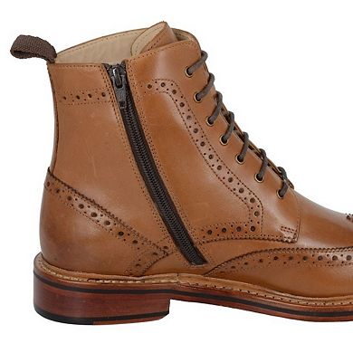Woodland Mens Leather Ankle Boots