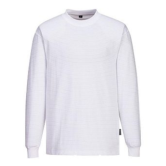 Portwest Mens Anti-Static Long-Sleeved T-Shirt