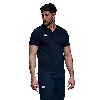 Canterbury Mens Waimak Short Sleeve Pique Polo Shirt