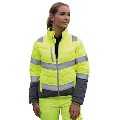 Result Safe-Guard Womens/Ladies Soft Padded Safety Jacket