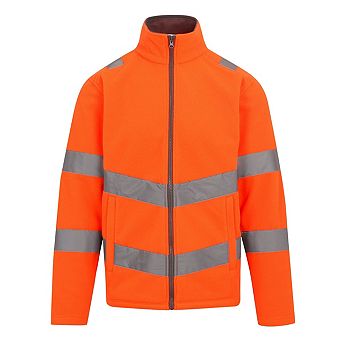 Regatta Professional Unisex Adult High-Vis Fleece Jacket