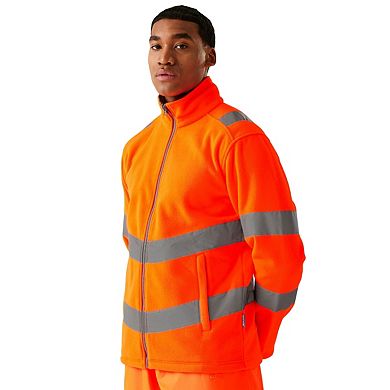 Regatta Professional Unisex Adult High-Vis Fleece Jacket