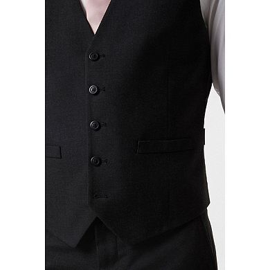 Burton Mens Essential Single-Breasted Slim Waistcoat