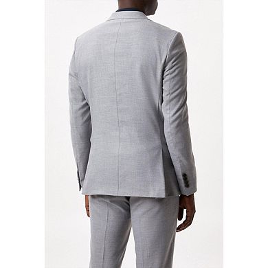Burton Mens Marl Slim Suit Jacket