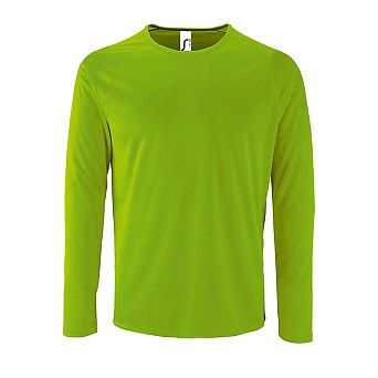 SOLS Mens Sporty Long Sleeve Performance T-Shirt