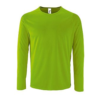 SOLS Mens Sporty Long Sleeve Performance T-Shirt