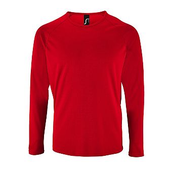 SOLS Mens Sporty Long Sleeve Performance T-Shirt