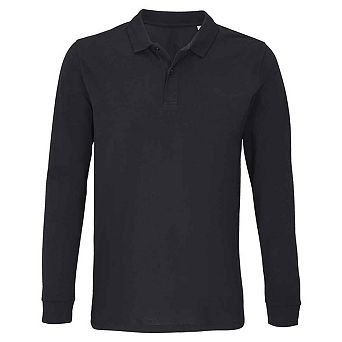 SOLS Unisex Adult Planet Long-Sleeved Polo Shirt