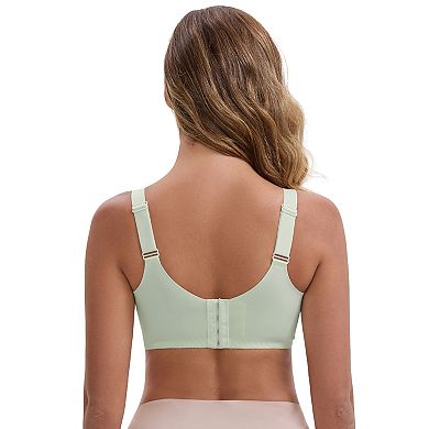 Women's Front Close Wireless Push Up Nursing Bras Adjustable Spaghetti Straps Back Hooks Bra