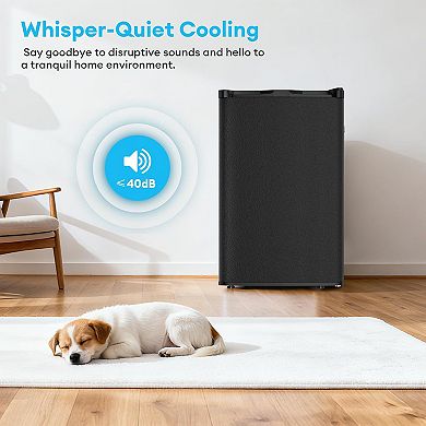 3.8 Cu.ft Upright Freezer With 7 Temp Control