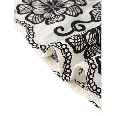Boho Maxi Skirt for Women Ruffle Hem A Line Elastic High Waist Elegant Flowy Flared Long Skirts