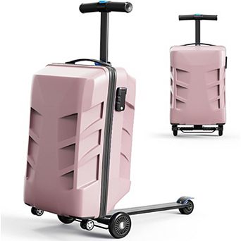 Ride-On Luggage With Removable Handle