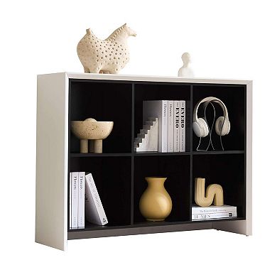Kings Brand Furniture Katelyn 6-Cube Bookcase/Organizer