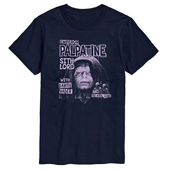 Big & Tall Star Wars Emperor Palpatine Graphic Tee