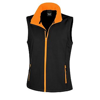 Result Core Womens/Ladies Printable Softshell Bodywarmer