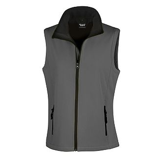 Result Core Womens/Ladies Printable Softshell Bodywarmer