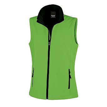 Result Core Womens/Ladies Printable Softshell Bodywarmer