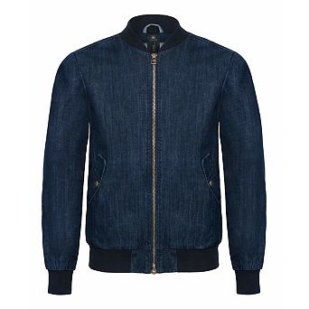 B&C Denim Mens Supremacy Denim er Jacket