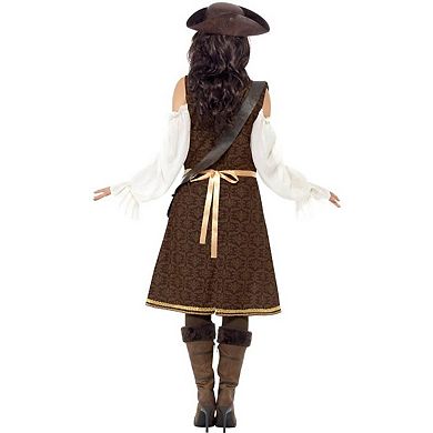 Smiffys Womens/Ladies High Seas Pirate Wench Costume Set