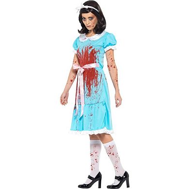 Smiffys Womens/Ladies Murderous Twin Costume Set