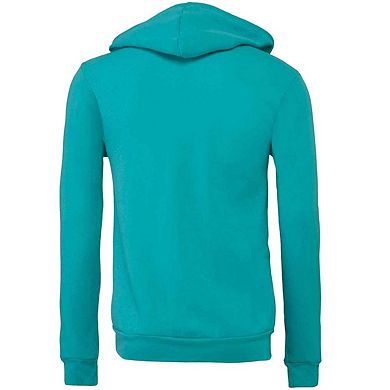 Bella + Canvas Unisex Adult Fleece Full Zip Hoodie
