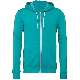 Bella + Canvas Unisex Adult Fleece Full Zip Hoodie