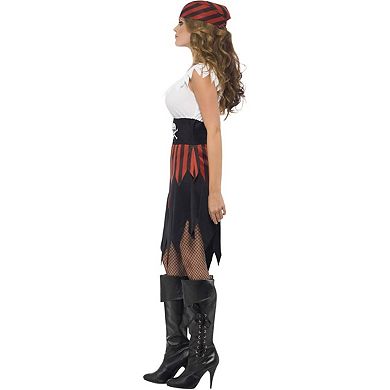 Smiffys Womens/Ladies Pirate Wench Costume