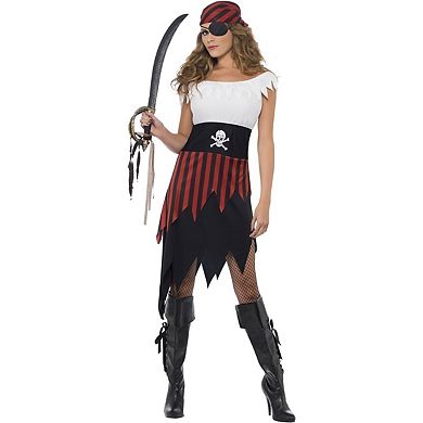 Smiffys Womens/Ladies Pirate Wench Costume