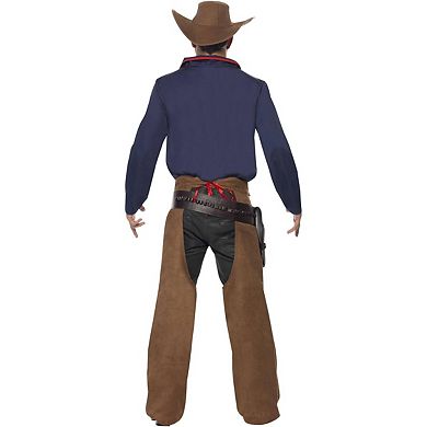 Smiffys Unisex Adult Rodeo Cowboy Costume Set
