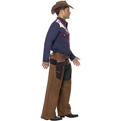 Smiffys Unisex Adult Rodeo Cowboy Costume Set