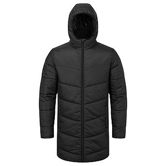TriDri Mens Microlight Longline Padded Jacket
