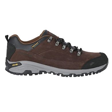 Trespass Mens Falark Vibram Leather Walking Shoe