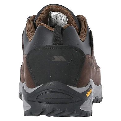 Trespass Mens Falark Vibram Leather Walking Shoe