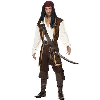 Smiffys Mens High Seas Pirate Costume Set