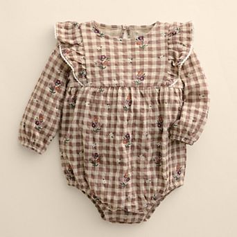Baby Girl Little Co. by Lauren Conrad Ruffle Bubble Bodysuit