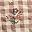 Brown Floral Gingham