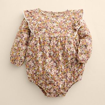 Baby Girl Little Co. by Lauren Conrad Ruffle Bubble Bodysuit