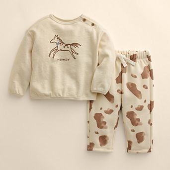 Baby Little Co. by Lauren Conrad Long Sleeve Top & Baggy Pants Set